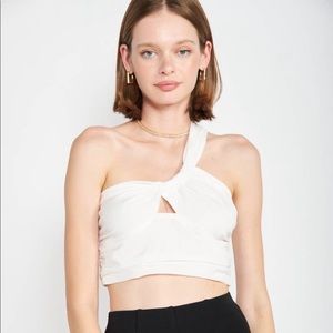 EMORY PARK White crop top